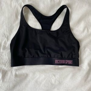 Victoria’s Secret black sports bra L